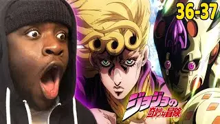 GOLDEN EXPERIENCE REQUIEM!!!!! | JJBA Golden Wind Episodes 36-37 REACTION!!!!