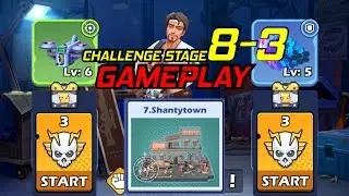 Zombie Waves | Challenge Stage 8-3 Full Gameplay