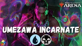 TURN 4 ULAMAG!! Janky Ninjutsu Umezawa Incarnate Deck in MTG Arena Kamigawa Historic