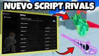 🔫LOS MEJORES 2 SCRIPTS RIVALS🔫|🔥DESBLOQUEA TODAS LAS SKINS🔥|🥶TELETRANSPORTACION🥶|💥AIMBOT💥|