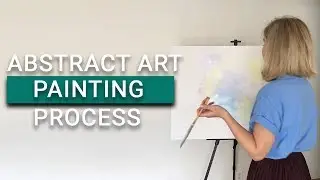 Abstract Art. Painting Process. Los Angeles. The Stolen Art