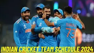 Indian Men's Cricket Team schedule 2024: Tests, ODIs and T20Is Series
