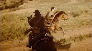 Red Dead Redemption 2 Horse Drift Shotgun Headshot Kill