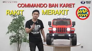 Commando SHP VOLTA 5088 Ban Karet Rakit Merakit Mainan Anak Mobil Aki JEEP