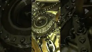 BMW N57. Цепи ГРМ перед заменой.