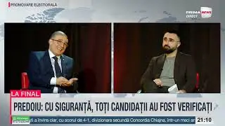 Șeful spionilor vrea să fie șeful statului - Silviu Predoiu #LaFinal