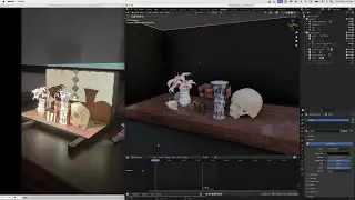 Transform Blender animation into a laser-cut sculpture for projection mapping