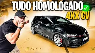 UM Golf 7 GTI COM 4xx CV E TUDO HOMOLOGADO !!!