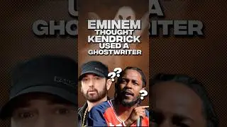 Why Eminem Thought Kendrick Lamar Used a GHOSTWRITER‼️😳 