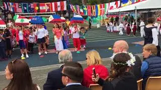 Парад стран в школе 2017