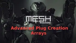 MESHmachine 0.6 - Adv. Plug Creation - Arrays