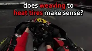 Should You Weave To Warm Up Tires during Rental Karting?