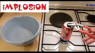 LUDIK EXPERIENCES N°8 - FAIRE IMPLOSER UNE CANETTE ALU - EXPERIENCE SCIENTIFIQUE
