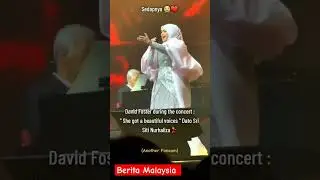 Dato Sri Siti Nurhaliza mesmerized the audience with her lovely voices!