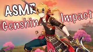 [ASMR] Genshin Impact 🍡Thoma Hangout Event 🧹 Close Up Whisper