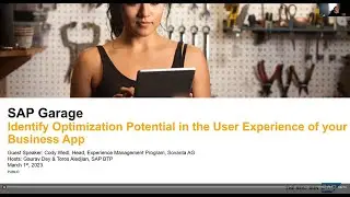 Identify Optimization Potential in the UX of your Business App | SAP Garage 2023 Episode 3