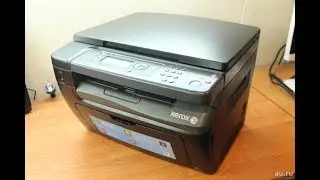 Xerox WorkCentre 3045 MFP: Replace toner cartridge, paper jam, rear door open