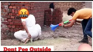 Loud Horn Prank on People WHO PEE PUBLICLY :D |