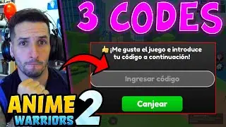 3 CODIGOS DE ANIME WARRIORS SIMULATOR 2 CODES ROBLOX