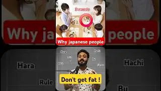 Why Japanese don't get fat 🤯 #facts #japan #hiddendetails #explained #omg #science #secret #mustknow