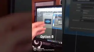 One of many super useful shortcuts in Logic Pro.  Option-B to Bounce your master 🤘