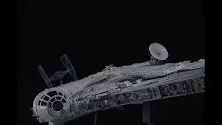 Perfect Grade Millennium Falcon Painted & Complete