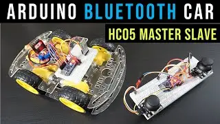 Arduino Bluetooth Car using HC05 Master-Slave Transmitter Receiver | DIY 🔥