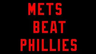 New York Mets Beat Philadelphia in Wild Card Round