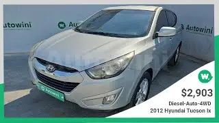 New Arrivals  - 2012 Hyundai Tucson Ix LX - Diesel - $2,903