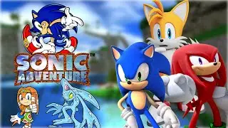 Sonic Discord Server in Sonic Adventure Style