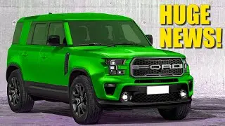 2020 Ford Bronco Breaking News - Removable Roll Cage and More!
