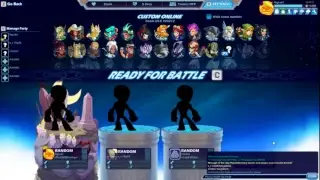 Playing brawlhalla
