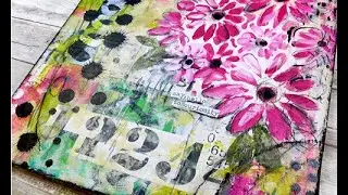 Curiosity and collage paper techniques 6-18-23