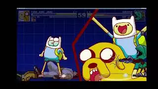 mugen Finn & Ryu vs Marvin & Goofy mugen battle 178