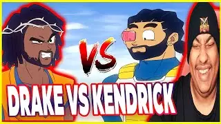 Drake Vs Kendrick: Dragon Ball Z Rap Battle Reaction!