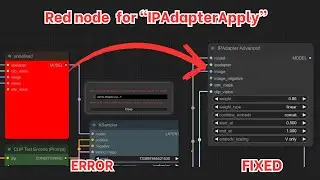 Cách sửa lỗi IPAdapter plus trên workflow ComfyUI