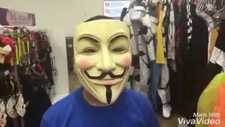 Halloween masks devil and Anonymous  | mascaras de halloween el diablo y anonimo