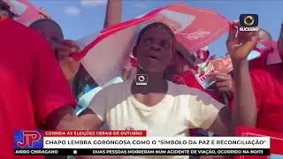 DANIEL CHAPO VISITA GORONGOSA E DISTRIBUI MANIFESTO DE PAZ E RECONCILIAÇÃO