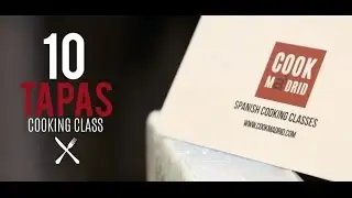 Ten Tapas cooking classes in Madrid - COOK MADRID