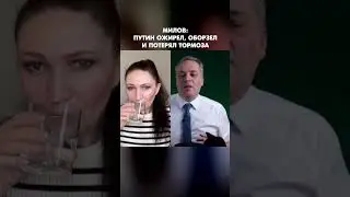 Милов: Путин ожирел, оборзел и потерял тормоза 