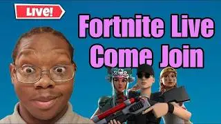 🔴WE PLAYING FORTNITE LIVE PLAYING WITH VIEWERS, COME JOIN 32/50 MEMEBERS