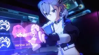 Silver Wolf playing Honkai Impact 3rd as Bronie