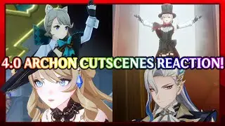 This was WILD! 4.0 Archon Quest Cutscene Reactions! (Fontaine) | Genshin Impact