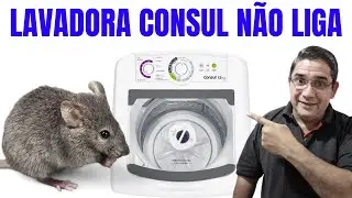 Lavadora Consul CWH12 Não Liga