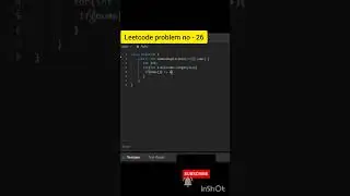 Remove duplicates from sorted array | Leetcode problem solving #leetcode #java #shots