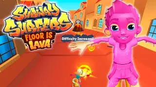 Subway Surfers Floor is lava: No Floor Challenge in BARCELONA 2023