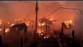HUGE FIRE IN TEZPUR MARKET OF ASSAM!!!  