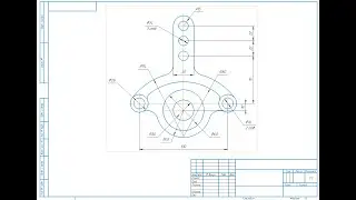 Видеоуроки Компас 3D V19. Сопряжения Компас в 3D V19