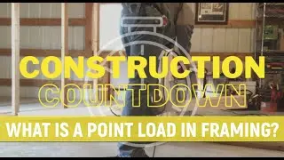 What is a framing point load? (AKA Bearing Point) | Construction Terms | From a building inspector