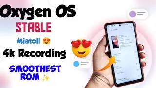 Oxygen OS Stable For Redmi Note 9 Pro/9S/Max/10 Lite & Poco M2 Pro | 4K Video Recording 😍 SmoothAF😘